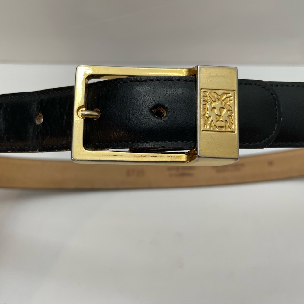 Vintage Anne Klein for Calderon Brown Belt Sz M